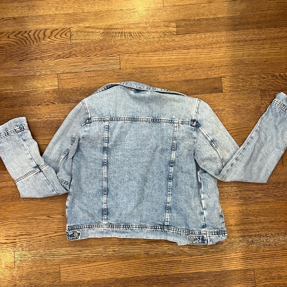 Free People - Denim Jacket - Size L - Picture 3 of 5